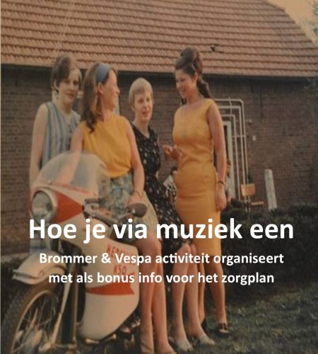 Brommer en Vespa bij MuziekGeluk 1